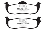 EBC 04-05 Infiniti QX56 5.6 Yellowstuff Rear Brake Pads EBC Brake Pads - Performance  AXOPROS