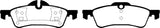 EBC 04-06 Mini Hardtop 1.6 Greenstuff Rear Brake Pads EBC Brake Pads - Performance  AXOPROS