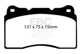EBC 04-08 Acura TL 3.2 (Manual)(Brembo) Ultimax2 Front Brake Pads EBC Brake Pads - OE  AXOPROS