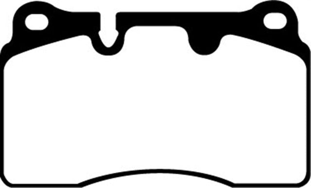 EBC 04-12 Aston Martin DB9 5.9 Redstuff Front Brake Pads EBC Brake Pads - Performance  AXOPROS