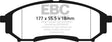 EBC 05-07 Ford F250 (inc Super Duty) 5.4 (2WD) Extra Duty Rear Brake Pads EBC Brake Pads - Performance  AXOPROS