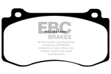 EBC 05-10 Chrysler 300C 6.1 SRT8 Yellowstuff Front Brake Pads (Excl 6 Piston Calipers) EBC Brake Pads - Performance  AXOPROS
