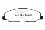 EBC 05-10 Ford Mustang 4.0 Yellowstuff Front Brake Pads EBC Brake Pads - Performance  AXOPROS