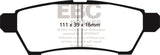 EBC 05+ Nissan Frontier 2.5 2WD Yellowstuff Rear Brake Pads EBC Brake Pads - Performance  AXOPROS