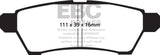 EBC 05+ Nissan Frontier 2.5 2WD Yellowstuff Rear Brake Pads EBC Brake Pads - Performance  AXOPROS