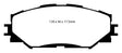 EBC 06-08 Toyota RAV 4 2.4 Greenstuff Front Brake Pads EBC Brake Pads - Performance  AXOPROS