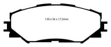 EBC 06-08 Toyota RAV 4 2.4 Greenstuff Front Brake Pads EBC Brake Pads - Performance  AXOPROS