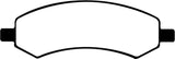 EBC 06-09 Chrysler Aspen 4.7 Greenstuff Front Brake Pads EBC Brake Pads - Performance  AXOPROS