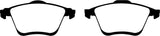 EBC 06-09 Mazda 6 2.3 Turbo (Mazdaspeed) Redstuff Front Brake Pads EBC Brake Pads - Performance  AXOPROS