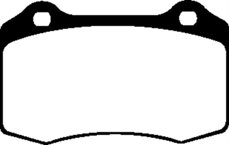 EBC 06-10 Jeep Grand Cherokee 6.1 SRT-8 Greenstuff Rear Brake Pads EBC Brake Pads - Performance  AXOPROS