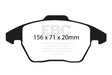 EBC 06-13 Audi A3 2.0 Turbo (Girling rear caliper) Greenstuff Front Brake Pads EBC Brake Pads - Performance  AXOPROS