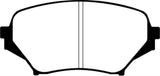 EBC 06-15 Mazda Miata MX5 2.0 Yellowstuff Front Brake Pads EBC Brake Pads - Performance  AXOPROS