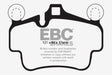 EBC 07-08 Porsche 911 (997) (Cast Iron Rotor only) 3.6 Carrera 2 Bluestuff Front Brake Pads EBC Brake Pads - Racing  AXOPROS