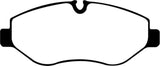 EBC 07+ Dodge Sprinter 2500 Greenstuff Front Brake Pads EBC Brake Pads - Performance  AXOPROS