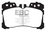 EBC 07+ Lexus LS460 4.6 Redstuff Front Brake Pads EBC Brake Pads - Performance  AXOPROS