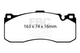 EBC 08-10 BMW 135 3.0 Twin Turbo Bluestuff Front Brake Pads EBC Brake Pads - Racing  AXOPROS