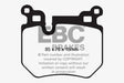 EBC 08-10 BMW 135 3.0 Twin Turbo Bluestuff Rear Brake Pads EBC Brake Pads - Racing  AXOPROS