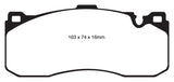 EBC 08-10 BMW 135 3.0 Twin Turbo Redstuff Front Brake Pads EBC Brake Pads - Performance  AXOPROS