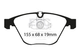 EBC 08-10 BMW M3 4.0 (E90) Bluestuff Front Brake Pads EBC Brake Pads - Racing  AXOPROS