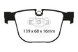 EBC 08-10 BMW M3 4.0 (E90) Redstuff Rear Brake Pads EBC Brake Pads - Performance  AXOPROS