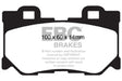 EBC 08-13 Infiniti FX50 5.0 Yellowstuff Rear Brake Pads EBC Brake Pads - Performance  AXOPROS