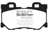 EBC 08-13 Infiniti FX50 5.0 Yellowstuff Rear Brake Pads EBC Brake Pads - Performance  AXOPROS