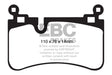 EBC 08-13 Mercedes-Benz C63 AMG (W204) 6.2 Redstuff Rear Brake Pads EBC Brake Pads - Performance  AXOPROS