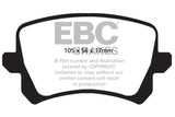 EBC 08-17 Volkswagen Passat CC Yellowstuff Rear Brake Pads EBC Brake Pads - Performance  AXOPROS