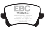 EBC 08-17 Volkswagen Passat CC Yellowstuff Rear Brake Pads EBC Brake Pads - Performance  AXOPROS