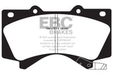 EBC 08+ Lexus LX570 5.7 Greenstuff Front Brake Pads EBC Brake Pads - Performance  AXOPROS