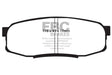 EBC 08+ Lexus LX570 5.7 Greenstuff Rear Brake Pads EBC Brake Pads - Performance  AXOPROS