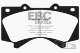 EBC 08+ Lexus LX570 5.7 Yellowstuff Front Brake Pads EBC Brake Pads - Performance  AXOPROS