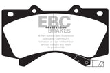 EBC 08+ Lexus LX570 5.7 Yellowstuff Front Brake Pads EBC Brake Pads - Performance  AXOPROS