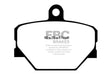 EBC 08+ Smart Fortwo 1.0 Greenstuff Front Brake Pads EBC Brake Pads - Performance  AXOPROS