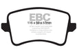 EBC 09-11 Audi A4 2.0 Turbo Yellowstuff Rear Brake Pads EBC Brake Pads - Performance  AXOPROS