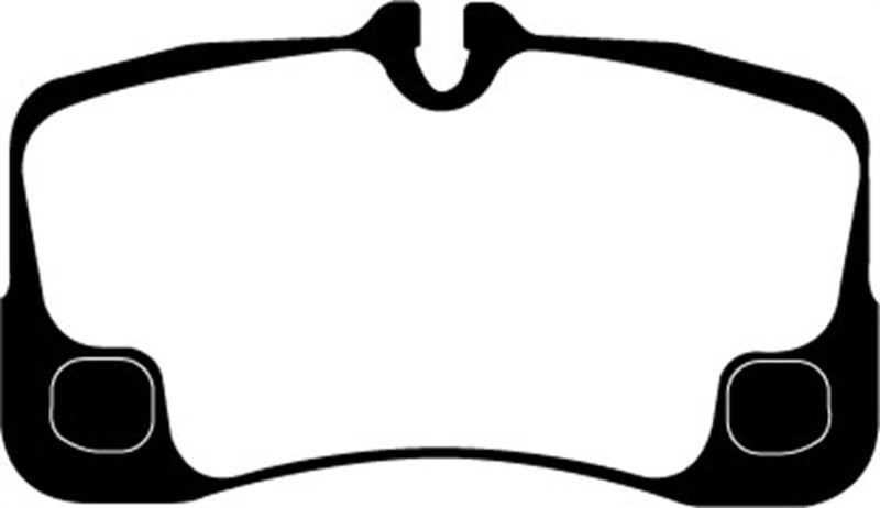 EBC 09-12 Porsche 911 (997) (Cast Iron Rotor only) 3.6 Carrera 2 Redstuff Rear Brake Pads EBC Brake Pads - Performance  AXOPROS