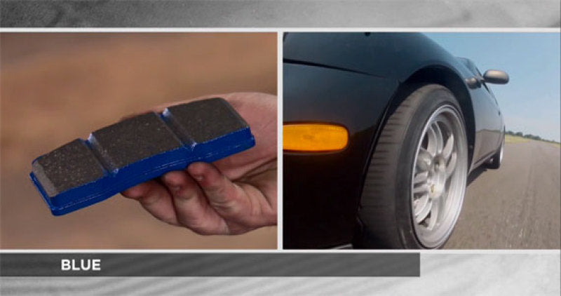EBC 09-12 Porsche Boxster (Cast Iron Rotors only) 2.9 Bluestuff Rear Brake Pads EBC Brake Pads - Racing  AXOPROS