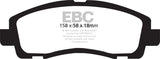 EBC 09-14 Acura TL 3.5 Yellowstuff Front Brake Pads EBC Brake Pads - Performance  AXOPROS