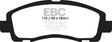 EBC 09-14 Acura TL 3.5 Yellowstuff Front Brake Pads EBC Brake Pads - Performance  AXOPROS