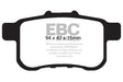 EBC 09-14 Acura TSX 2.4 Greenstuff Rear Brake Pads EBC Brake Pads - Performance  AXOPROS