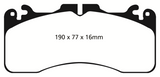 EBC 09+ Lexus LS460 4.6 Sport Redstuff Front Brake Pads EBC Brake Pads - Performance  AXOPROS