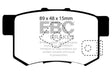 EBC 10-12 Acura RDX 2.3 Turbo Ultimax2 Rear Brake Pads EBC Brake Pads - OE  AXOPROS