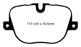 EBC 10-12 Land Rover Range Rover 5.0 Supercharged Greenstuff Rear Brake Pads EBC Brake Pads - Performance  AXOPROS
