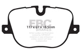 EBC 10-12 Land Rover Range Rover 5.0 Supercharged Greenstuff Rear Brake Pads EBC Brake Pads - Performance  AXOPROS
