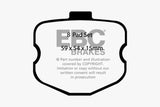 EBC 10-13 Chevrolet Corvette (C6) 6.2 Grand Sport Yellowstuff Front Brake Pads EBC Brake Pads - Performance  AXOPROS