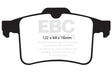 EBC 10-15 Jaguar XF 5.0 Supercharged (470) Redstuff Rear Brake Pads EBC Brake Pads - Performance  AXOPROS