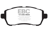 EBC 10+ Ford Fiesta 1.6L (Excl ST) Yellowstuff Front Brake Pads EBC Brake Pads - Performance  AXOPROS