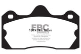 EBC 10+ Lotus Evora 3.5 Redstuff Rear Brake Pads EBC Brake Pads - Performance  AXOPROS