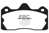 EBC 10+ Lotus Evora 3.5 Yellowstuff Rear Brake Pads EBC Brake Pads - Performance  AXOPROS