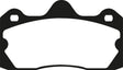 EBC 10+ Lotus Evora 3.5 Yellowstuff Rear Brake Pads EBC Brake Pads - Performance  AXOPROS